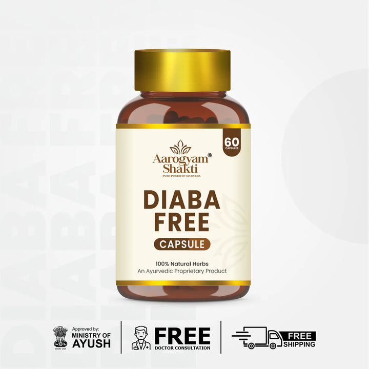 Vedobi Diaba Free Capsule (Ayurvedic Herbal Supplement for Daily Wellness)