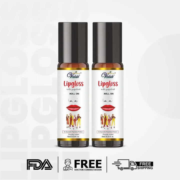 Lip Gloss Roll-On (10ml) Pack of 2 - Offer