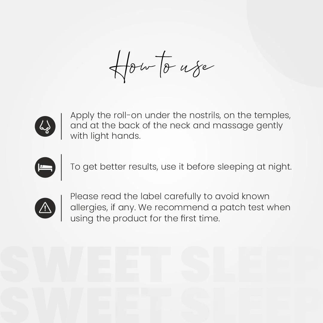 Sweet Sleep Roll-On 10ml - myvedobiindia