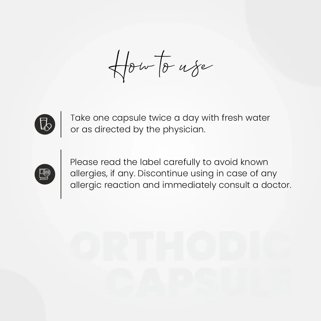 Herbal Capsules – Joint Support Formula - Offer