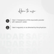 Udar Saffa Powder 100gms x 2 - myvedobiindia