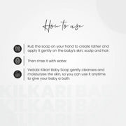 Kilkari Baby Soap Honey Butter With Lavender (Pack of 5) - myvedobiindia