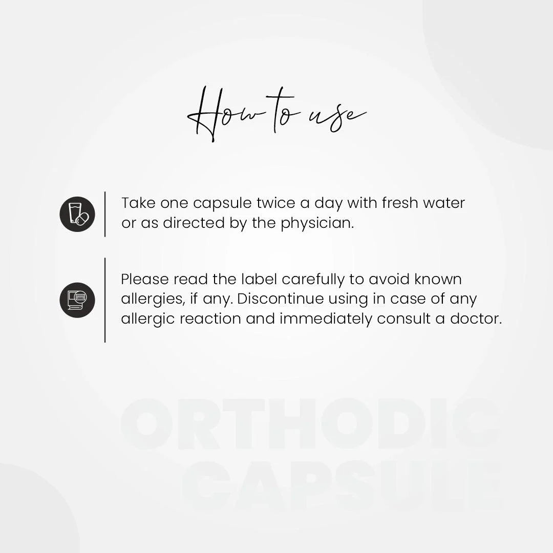 Vedobi Orthodic Capsules - myvedobiindia