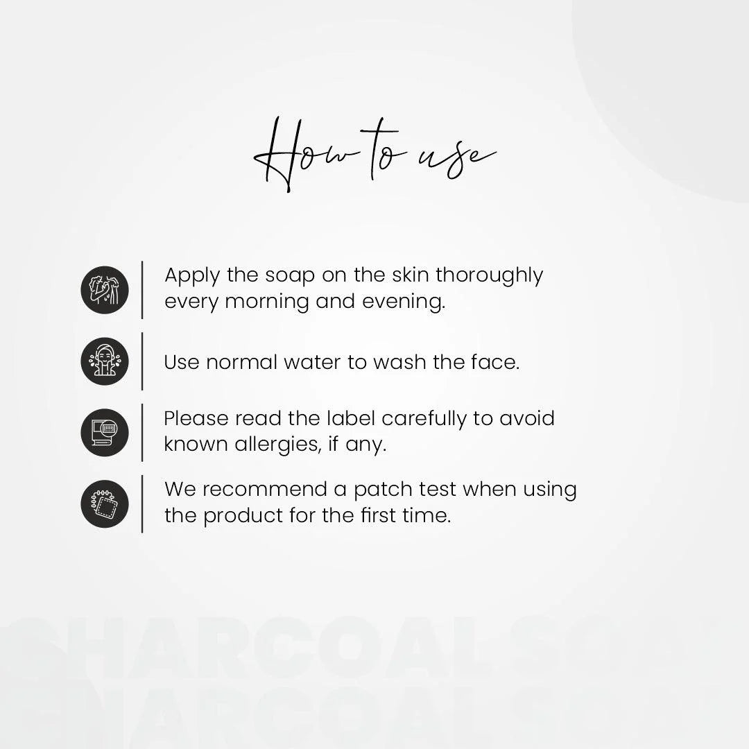 Payas-Goat milk Charcoal Soap for Oily Skin (Pack of 5) - myvedobiindia