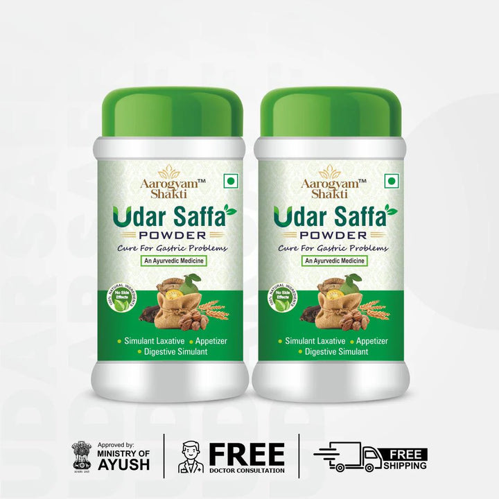 Udar Saffa Powder 100gms x 2 - myvedobiindia