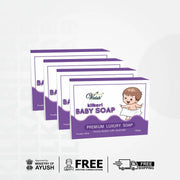 Kilkari Baby Soap Honey Butter With Lavender (Pack of 4) - myvedobiindia