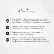 Vedobi Diaba Free Combo (110ml + 30ml + 60caps)