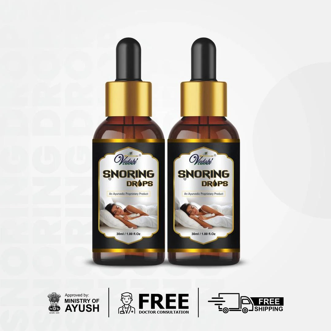 Snoring Drops (Pack of 2 Bottle) - myvedobiindia