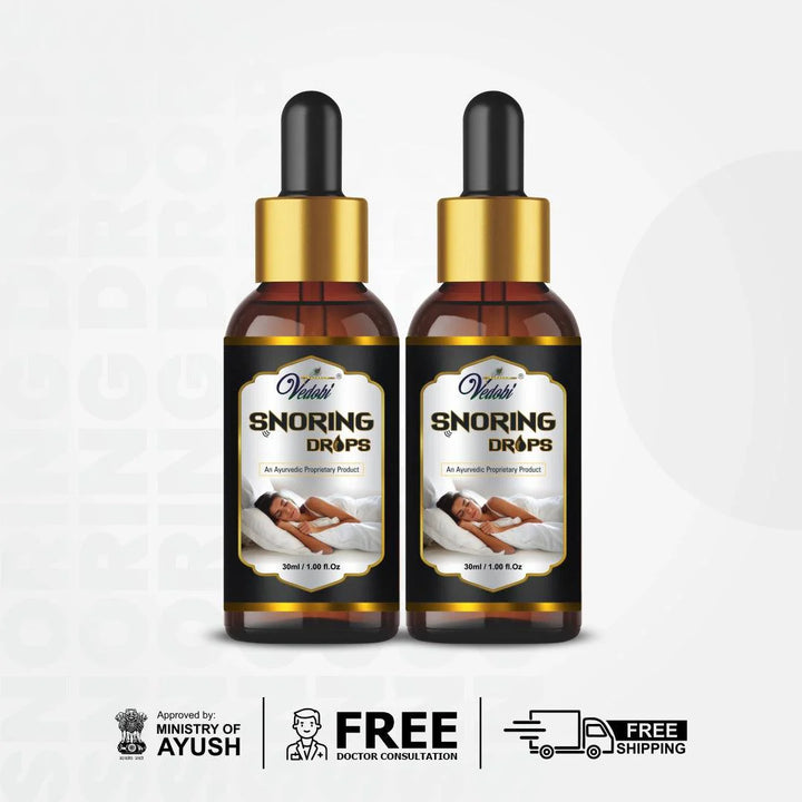 Snoring Drops (Pack of 2 Bottle) - myvedobiindia