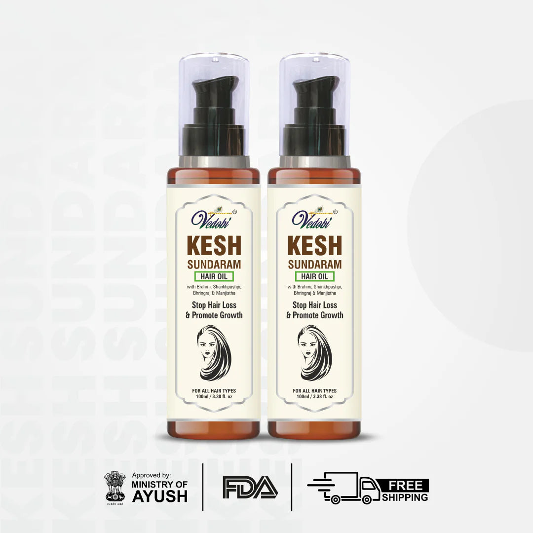 Kesh Sundaram Hair  Oil 100ml x 2