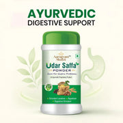 Udar Saffa Powder (Pack of 2) - Natural Relief from Gas, Acidity & Constipation