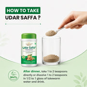 Udar Saffa Powder (Pack of 2) - Natural Relief from Gas, Acidity & Constipation