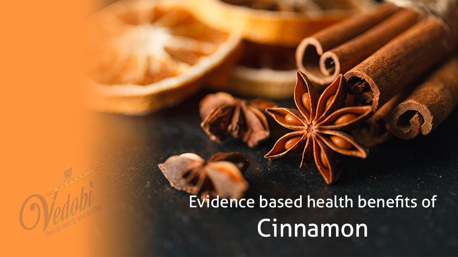 Evidence based Health Benefits of Cinnamon