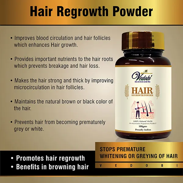 Vedobi Hair Regrowth Powder 100gm