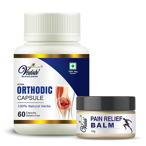 Vedobi Orthodic Capsules - Gelatin Free + Pain Relief Balm
