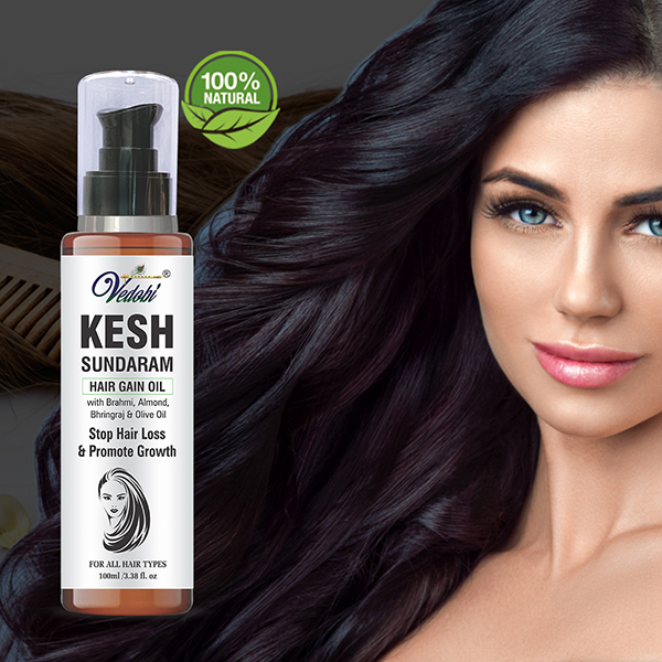 Kesh Sundaram Hair gain Oil 100ml x 2